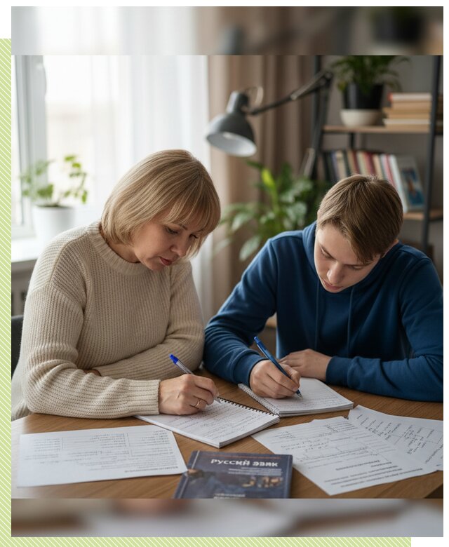 Репетитор по русскому языку для школьников 8 класса в Куйбышеве